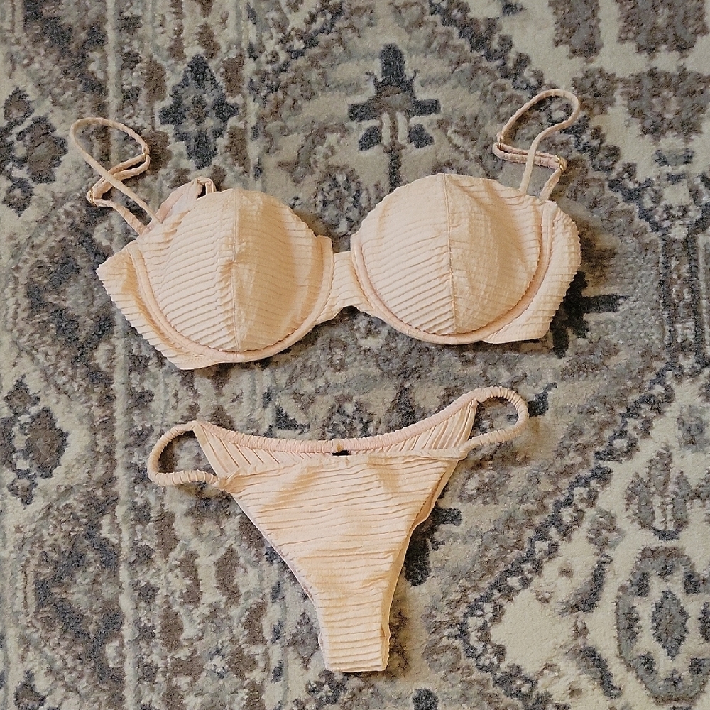Vix Pale Pink Bikini Set